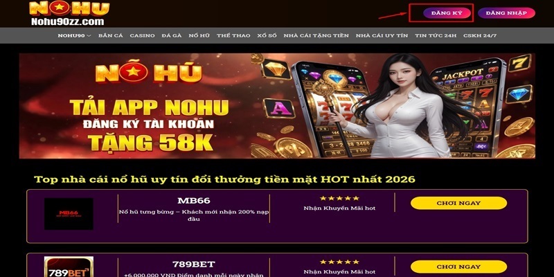 Tải app nohu90 về điện thoại để cá cược tiện lợi bất cứ lúc nào muốn